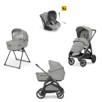 Inglesina Trio APTICA Darwin Infant Recline Satin Grey