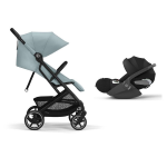 Cybex Travel System Beezy BLK Stormy Blue e Cloud T