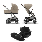 Cybex Trio Balios S lux Almond Beige con Cloud G i-Size