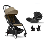 Stokke Travel System YoYo 3 Black-Toffee e Cloud T