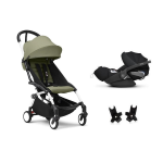 Stokke Travel System Yoyo 3 White-Olive e Cloud T