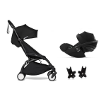 Stokke Travel System YoYo 3 Black con Cloud G