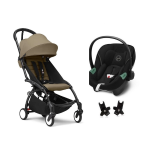 Stokke Travel System YoYo 3 Black-Toffee e Aton S2