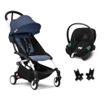 Stokke Travel System Yoyo 3 White-Air France e Aton S2