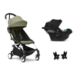 Stokke Travel System Yoyo 3 White-Olive e Aton S2