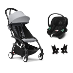 Stokke Travel System YoYo 3 Black-Stone Aton S2