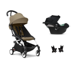 Stokke Travel System YoYo 3 White-Toffee con Aton S2