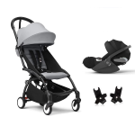 Stokke Travel System YoYo 3 Black-Stone e Cloud T