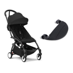 Stokke Passeggino Yoyo 3 Black con Poggiagambe