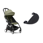 Passeggino Stokke Yoyo 3 Black-Olive con Poggiagambe