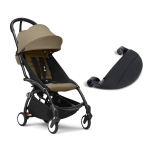 Stokke Passeggino Yoyo 3 Black-Toffe con Poggiagambe