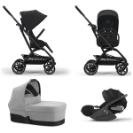 Cybex Trio Eezy S Twist+2 SLV Magic black con Cloud T