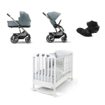 Kit Nascita Trio Cybex Balios S Lux Sky Blue e Lettino Simply 