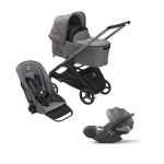 Trio Dragonfly Graphite Grey Melange con Cloud T I-Size