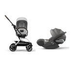 Travel System Eezy S Twist+2 Slv Fog Grey e Cloud T I-Size