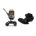 Travel System EEZY S TWIST+2 TPE Almond Beige e Cloud G I-Size