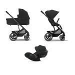 Cybex Trio Balios S Lux BLK Moon Black con Cloud G Plus I-Size