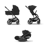 Cybex Trio Balios S Lux BLK Moon Black con Cloud T I-Size