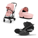 Cybex Trio Melio Candy Pink con Cloud T I-Size