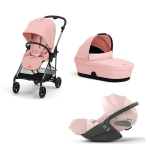 Cybex Trio Melio Candy Pink con Cloud T Plus I-Size