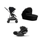 Cybex Trio Melio Carbon Magic Black con Cloud T I-Size