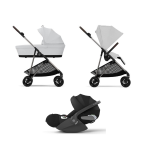 Cybex Trio Melio Fog Grey con Cloud T I-Size