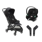 Bugaboo Baby Travel system Butterfly Black e Aton S2 I-Size