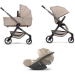 Joolz Trio Hub 2 Sandy Taupe con Cloud T Plus I-Size