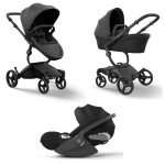 Mima Trio Xari Max All Black con Cloud T I-Size