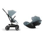 Travel System Eezy S Twist+2 TPE Stormy Blue e Cloud G Plus I-Size