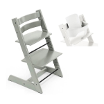 Stokke Tripp Trapp Sedia Glacier Green con Baby set white