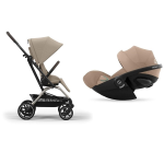 Travel System EEZY S TWIST+2 TPE Almond Beige e Cloud G I-Size Plus