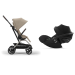 Travel System EEZY S TWIST+2 TPE Almond Beige e Cloud G I-Size