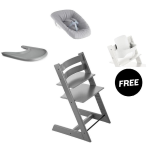 Stokke Tripp Trapp 4 in 1 Storm Grey-white