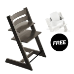 Stokke Tripp Trapp Sedia Hazy Grey e Baby set white