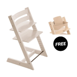 Stokke Tripp Trapp Sedia Whitewash con Baby Set 