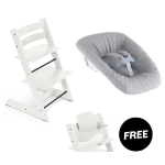 Stokke Tripp Trapp White con Baby set e Newborn 