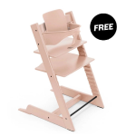 Stokke Tripp Trapp Sedia Serene Pink e Baby set