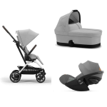 Cybex Trio Eezy S Twist+2 BLK Fog Grey e Cloud G Plus