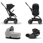 Cybex Trio Eezy S Twist+2 SLV Magic black con Cloud T