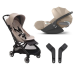 Bugaboo 2-in-1 Butterfly Desert Taupe e Cloud T Plus I-Size