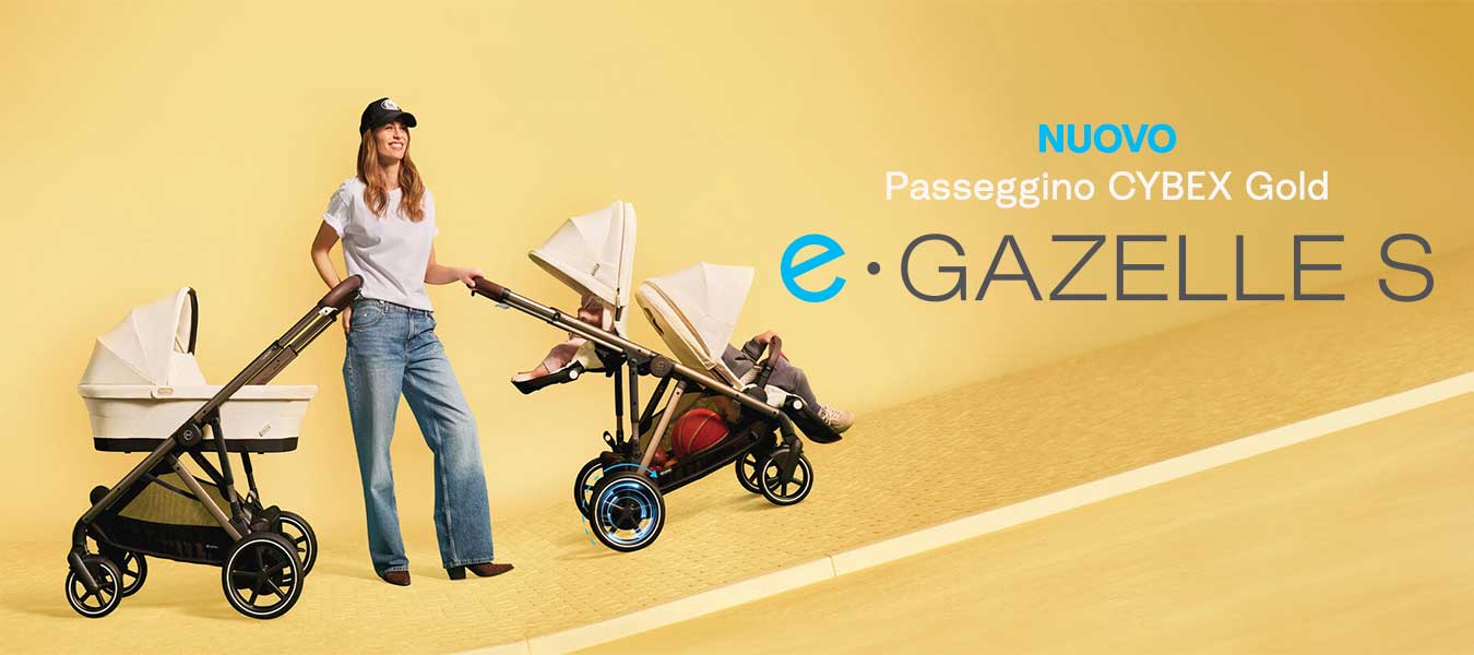 Nuovo passeggino e-Gazelle S