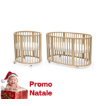 Stokke Sleepi V3 Natural kit Culla e Lettino con materassi Dolci Ninne