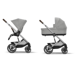 Cybex DUO Balios S Lux SLV Stone Grey