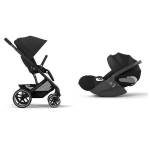 Cybex 2in1 Balios S Lux Moon Black con Cloud T I-Size