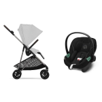 Cybex 2in1 Melio Fog Grey con Aton S2 I-Size