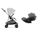 Cybex 2in1 Melio Fog Grey con Cloud G I-Size