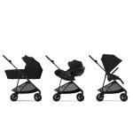 Cybex Trio Melio Carbon Magic Black con Cloud G I-Size