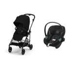 Cybex 2in1 Melio Carbon Magic Black con Aton S2 i-Size