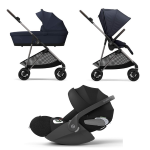 Cybex Gold Trio Melio Dark Blue con Cloud T I-Size